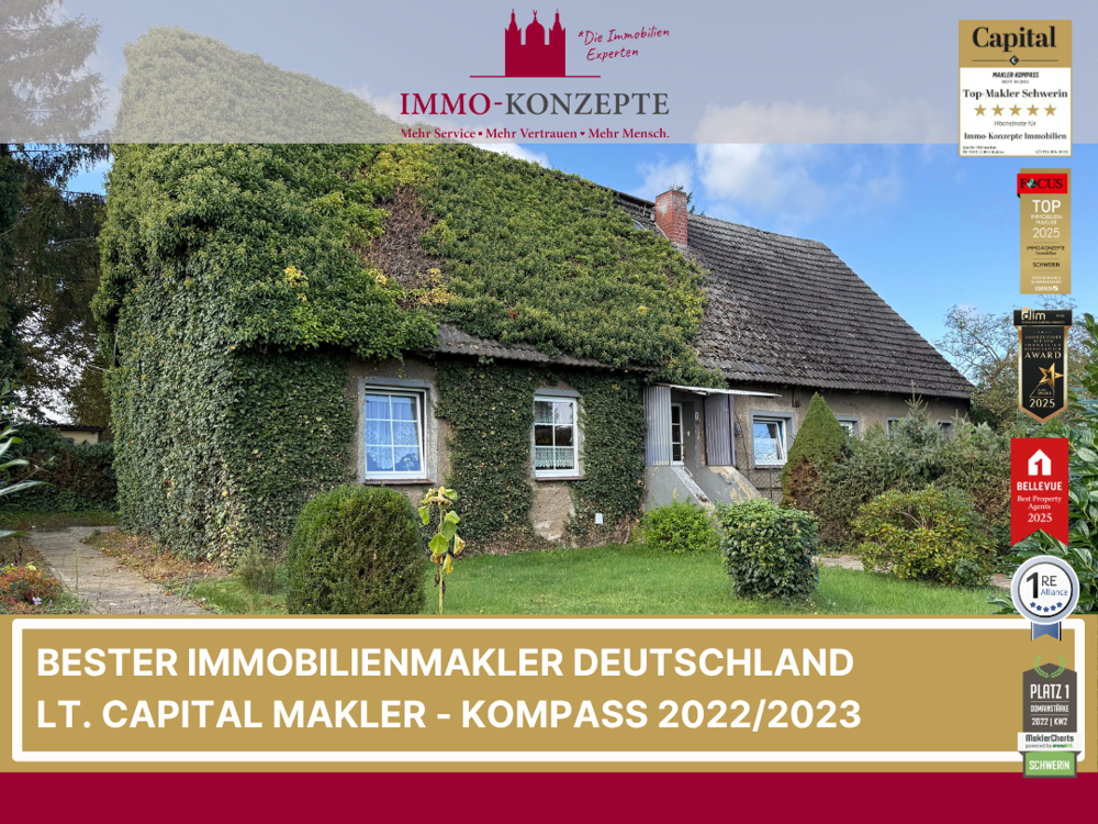 Siedlerhaus mit großem Grundstück, Ausbaupotenzial und traumhaftem Blick ins Grüne!