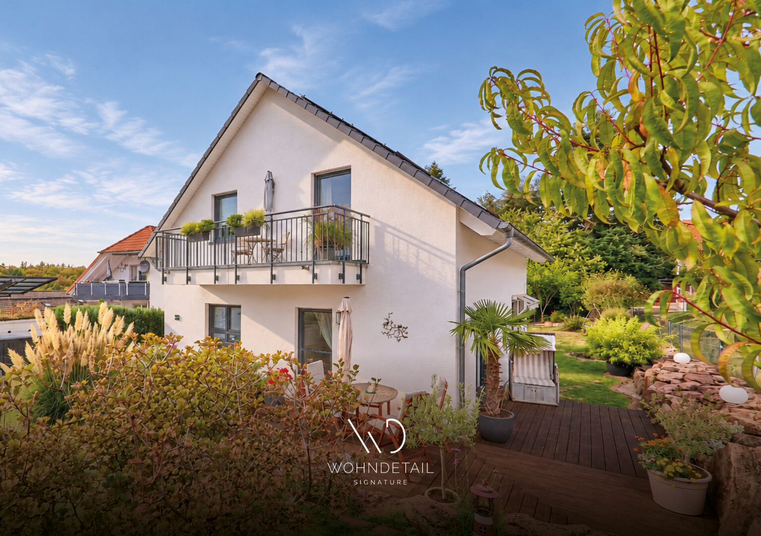 Nachhaltig wohnen mit A+ // modernes Einfamilienhaus in Feldrandlage