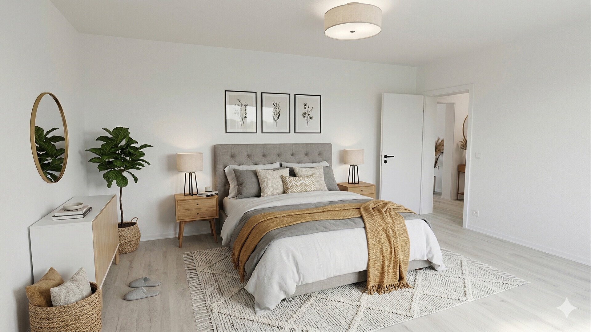 Sofort verfügbar! Frisch renovierte 4-Zimmer-Wohnung mit Balkon & Gäste-WC