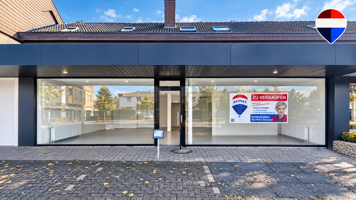 Zentrale Lage trifft vielseitige Nutzung – ebenerdiges Ladenlokal mit großer Schaufensterfront