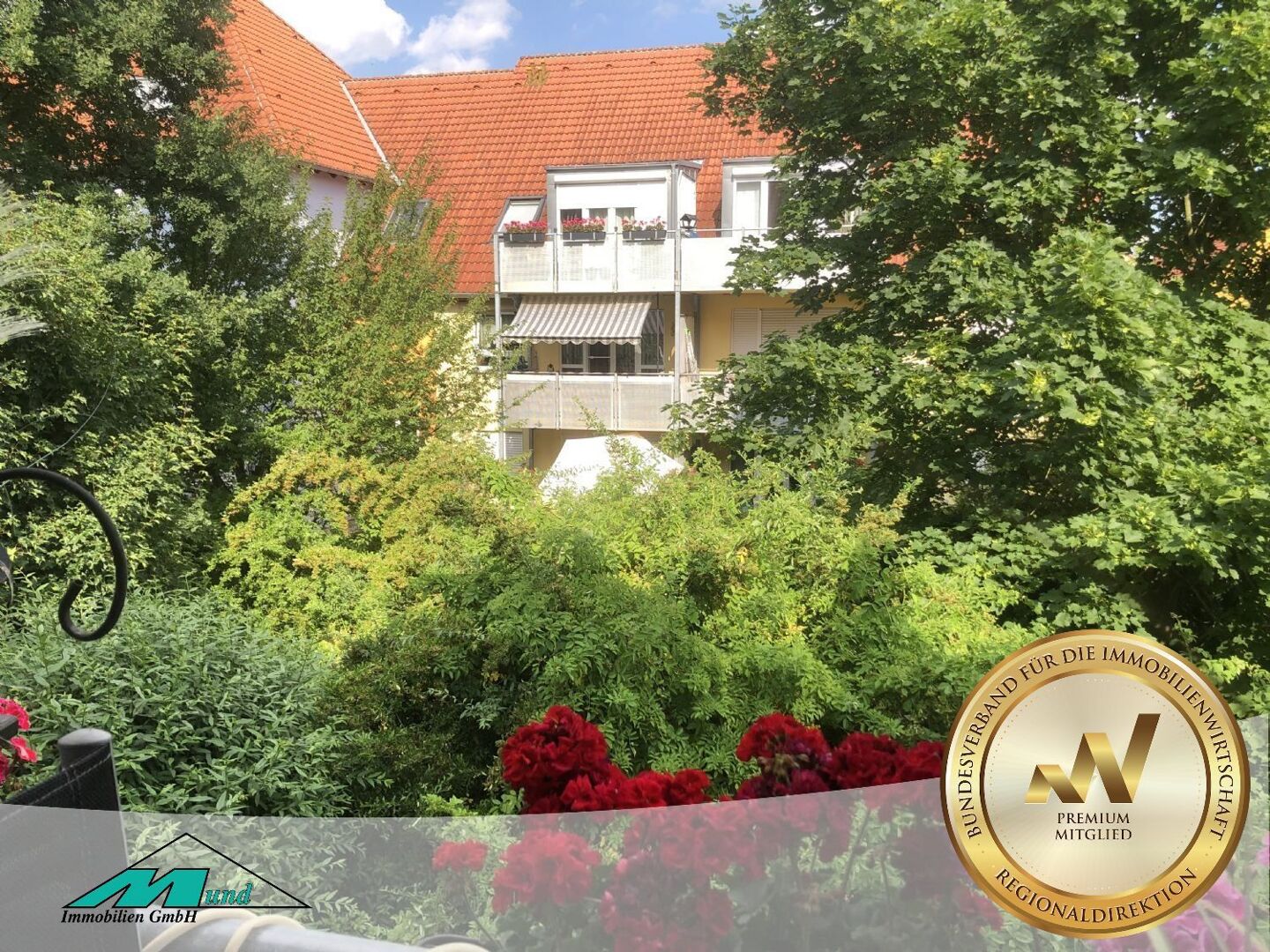 sofort beziehbare 3 ,5 - Zimmer DG Wohnung inkl. Balkon und Tiefgaragenstellplatz