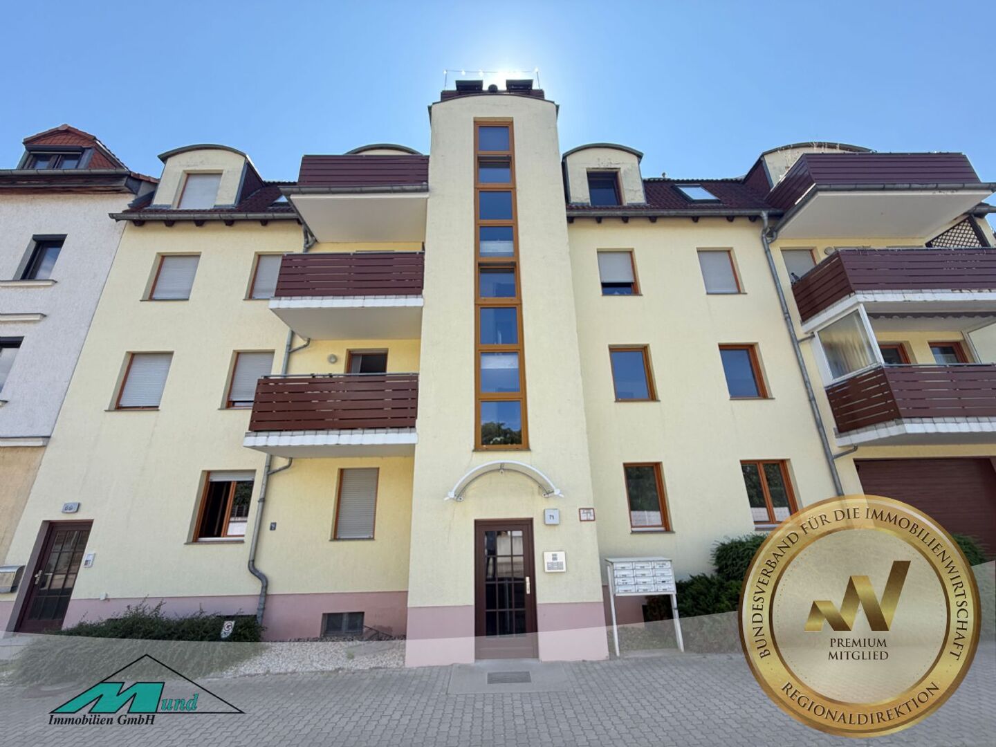 Ihr neues Zuhause in Leipzig-Knautkleeberg  - Helles Apartment mit Balkon