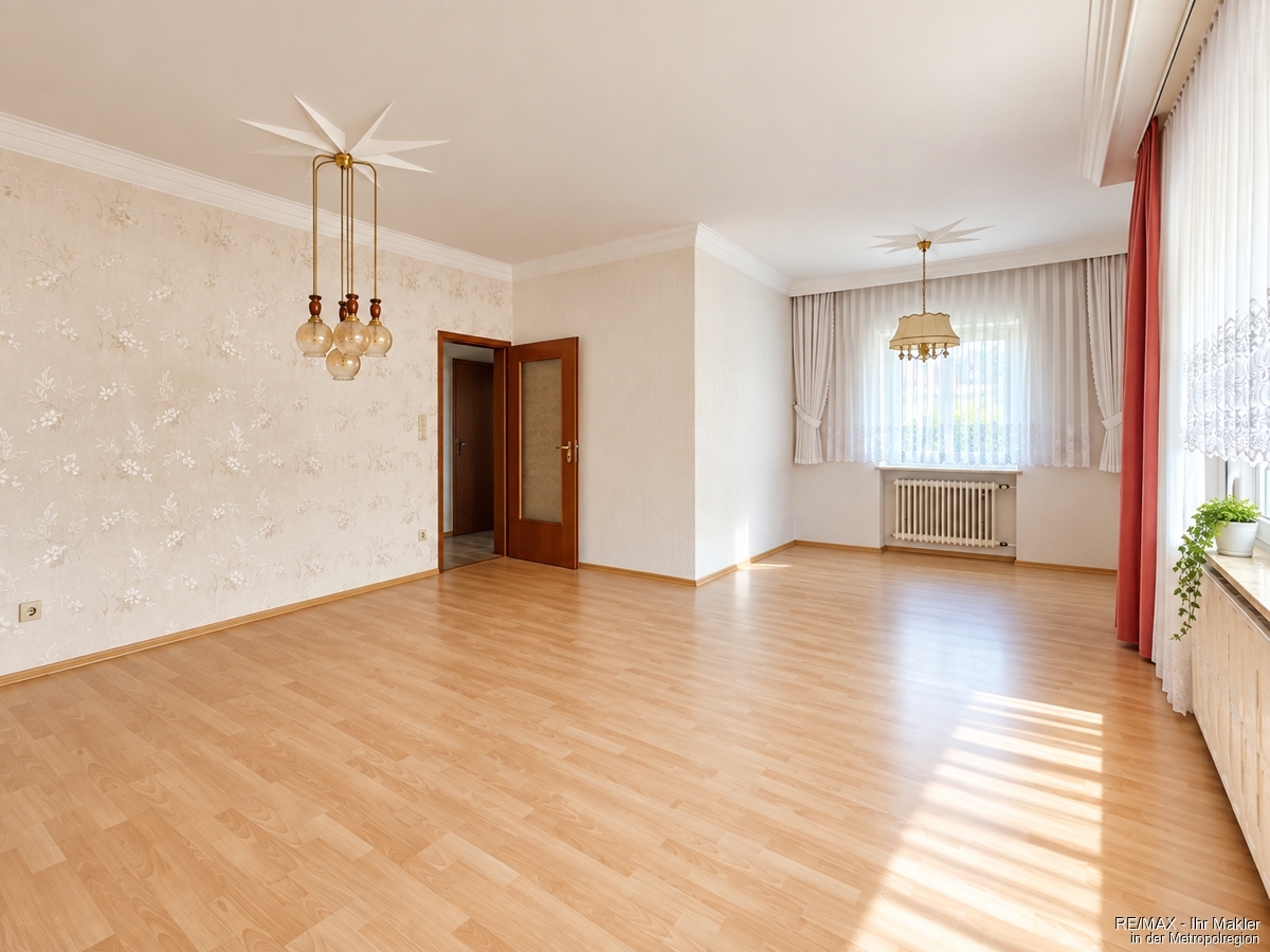 Großzügige 3-Zimmer-Wohnung mit Balkon und neu saniertem Bad