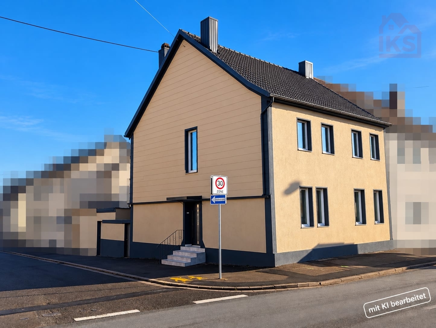Modernisiertes Reiheneckhaus in Völklingen – 150 m², 5 Zimmer, Terrasse & Garage